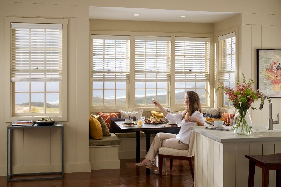 Motorized Window Shades for Seamless Light Control 